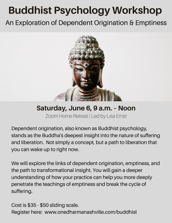 Buddhist Psychology Workshop-1